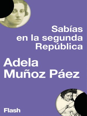 cover image of Sabias en la Segunda República (Flash Ensayo)